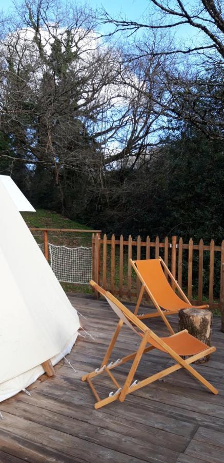 Le Tipi A Marie, Deconnectez- Vous !!! Hotell Cambounes Eksteriør bilde