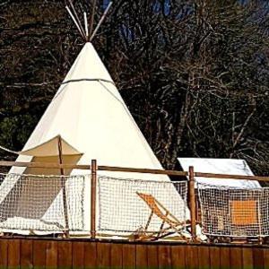 Le Tipi A Marie, Deconnectez- Vous !!! Hotell Cambounes Eksteriør bilde