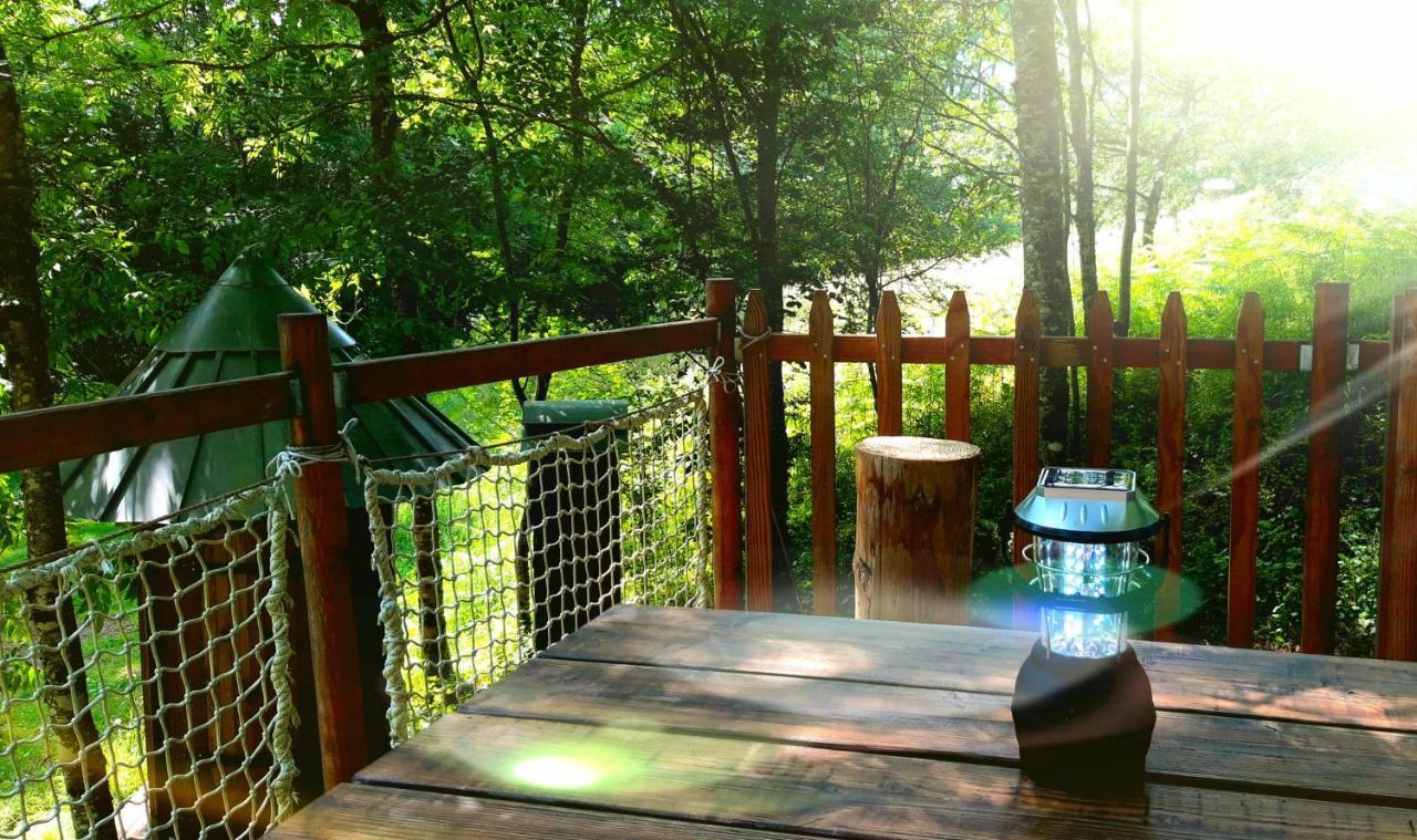 Le Tipi A Marie, Deconnectez- Vous !!! Hotell Cambounes Eksteriør bilde